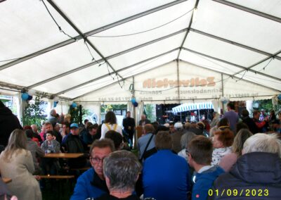 Atmosphäre im Festzelt